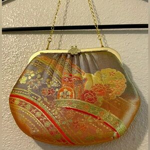 Golden homes vintage purse